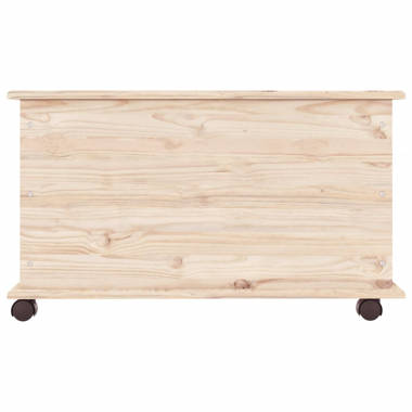 White wood 2024 blanket box